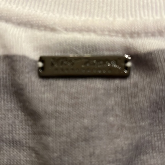 Betsey Johnson Performance White and Gray Sweatshirt Size S - Picture 5 of 5